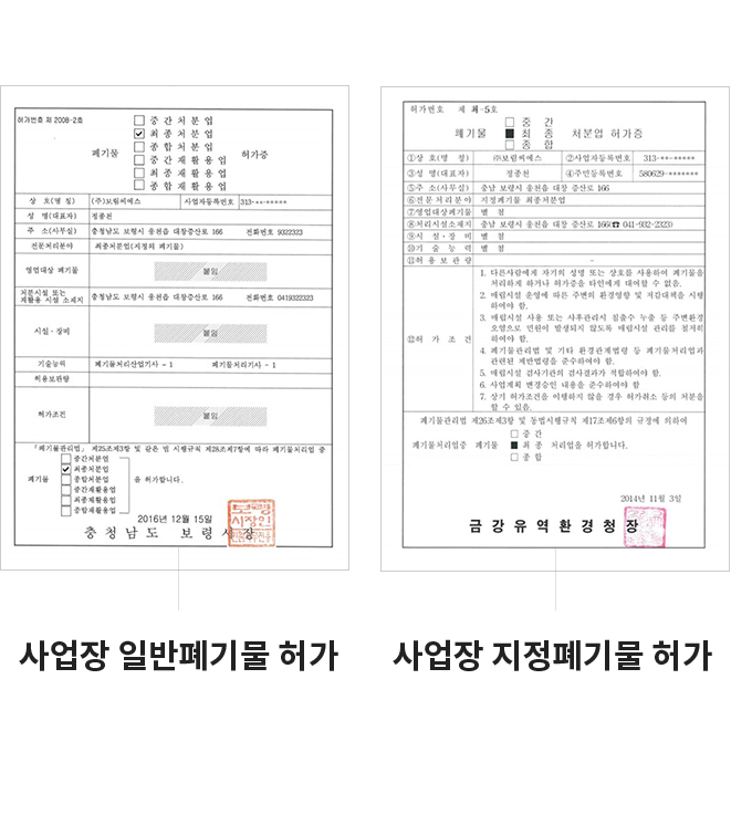 영업대상폐기물 컨텐츠
